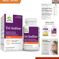 Tri-Iodine Capsules - Supports Breast, Uterine, Prostate Health - Non-GMO, Vegan