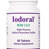 Iodoral 12.5mg Supplement – Iodine for Thyroid Support, 90 Count (Pack of 1)