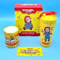 G Fuel Child's Play Good Guys Collector's Box Tub + Chucky Tall Metal Shaker Cup