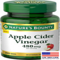 Apple Cider Vinegar 480Mg Pills, Vegetarian Supplement Plant Based, 200 Tablets
