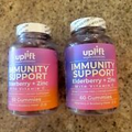 2 Pack Uplift Immunity Support Elderberry Zinc Gummies 60 Count EXP Nov 2024 New