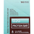 G2G Peanut Butter Chocolate Chip Protein Bars 8 Count