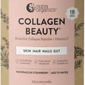 Collagen Beauty Bioactive Collagen Peptides Melon StrawBerry 225g Nutra Organics