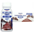 Equate Original Meal Replacement Nutritional Shakes, Chocolate, 8 fl oz, 24 Ct