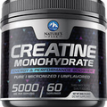 Creatine Monohydrate Micronized Powder 5000mg - Unflavored - Workout Supplement