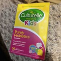 A Culturelle Probiotics Kids Purely Probiotic Chewables 30 Tablets Exp 3/24