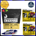 Instantized Creatine Monohydrate Gains in Bulk, Worlds First 100% Soluble