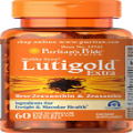 Puritans Pride Healthy Eyes Lutigold Extra - 60 Soft Gels - Lutein - FREE SHIP