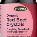 Flora - Organic Red Beet Crystals, Energizing Superfood, Nitric Oxide Booster, V