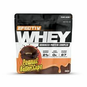Efectiv Nutrition Whey Protein, Peanut Butter Cups - 2000g