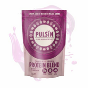 Pulsin - Complete Berry Vegan Protein Blend - 20g Plant Based Protein - Natural, Gluten Free & Plant Based Shake Powder - Faba Bean, Pea & Pumpkin Seed Blend