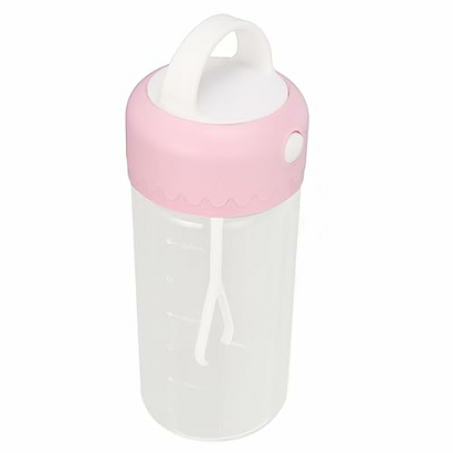 Gonetre Portable Mixer Cup Electric Shaker Cup Protein Shaker Protein Shaker Bottle Y Shape Stirrer Handle Hbg Multifunction Mixer Bottle for Milk Coffee Beverage