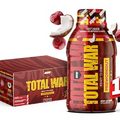 REDCON1 Total War Ready to Drink Pre Workout - Endurance Boosting, Keto Friendly RTD Formula - Amino Acid + Citrulline Malate Pre Workout Drink for Men & Women (Tiger's Blood, 12 Servings)