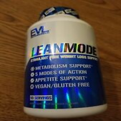 Evlution Nutrition LeanMode Fat Burner Stimulant Free Weight Loss Exp 05/24 NEW