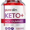 Pure Slim Keto Acv Gummies - Official Formula - Pureslim 60 Count (Pack of 1)