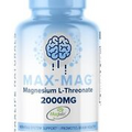 Max-Mag Magnesium L-Threonate 2000mg Magtein, Threonate 105 Caps...