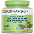 SOLARAY Korean Ginseng 550 mg - Root - Stress, Physical Endurance...