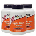 Now Foods - Apple Cider Vinegar 450 mg 180 Capsules 180 Count (Pack of 3)