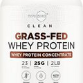 Type Zero Grass Fed Whey Protein Concentrate Powder (Chocolate, 2LBS) -...