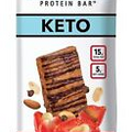 JiMMY! Keto Protein Bar, Energy Bar with Low Net Carb 12 Count (Pack of 1)