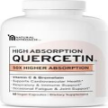 High Absorption Quercetin Phytosome - 50X More Bioavailable - With Bromelain...