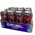 12 Pack Limited Edition Pewdiepie Gfuel Gaming Energy Drink Cans Unopened
