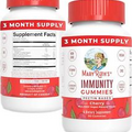 Mary Ruth's 5-1 Immunity Gummies with Elderberry for Kids & Adults | Cherry...
