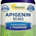 aSquared Nutrition Apigenin 50mg & L-Theanine 200mg - 120 Capsules -...