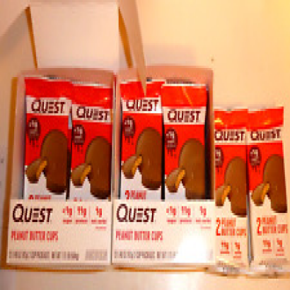 (28) twin packs QUEST PROTEIN Peanut Butter Cups lot = 56 cups