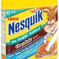 Nesquik Milk Flavoring Sugar Free Chocolate Powder, 16 oz - Case of 6