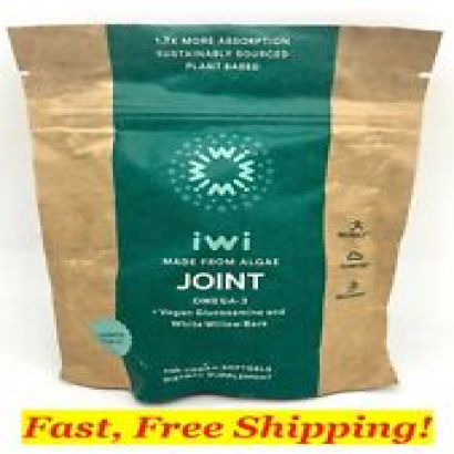 iwi Joint Omega -3  Relief 120 Vegan Gels White Willow Bark Algae Made exp 2025