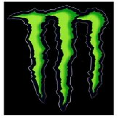 *BRAND NEW* Monster Energy Drink Stickers Logo Decal M Claw 3"x4" *BRAND NEW*