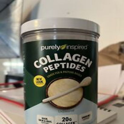 PURELY INSPIRED COLLAGEN PEPTIDES UNFLAVORED Hair, Skin, Nail Health Exp 10/26