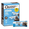 Quest Nutrition Mini Cookies & Cream Protein Bars Low Carb Keto 14 Count