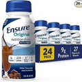 Ensure Original Milk Chocolate Nutrition Shake With Fiber 24 pack