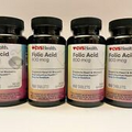 Lot Of 4 CVS Health Folic Acid 800 mcg Heart Health 100 Tablets Each Exp 10/24