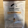 Upper Limit Protein Powder Twist Cone Chocolate & Vanilla 22.75 Oz Expires 8/24