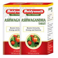 Baidyanath Ashwagandha Tablet I Immunity Booster I Antioxidant I PACK OF 2