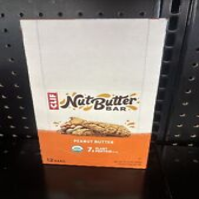 CLIF Nut Butter Bar Organic Snack Bars Chocolate Peanut Butter 12 Ct. Exp 12/23