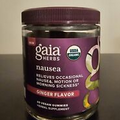 Gaia Herbs Nausea, Motion Sickness, Morning Sickness Organic Gummies Ginger