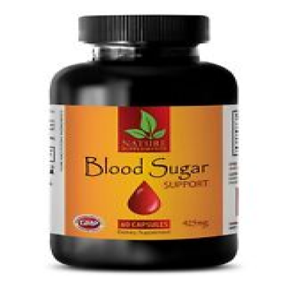 blood sugar balance - BLOOD SUGAR SUPPORT - blood sugar monitoring - 1 Bottle