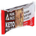Munk Pack  Granola Bar Keto Caramel Sea Salt   1.23 Oz