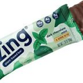 Zing Bar  Nutrition Bar Dark Chocolate Sunflower Mint Nut Free   1.76 Oz