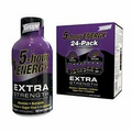 5-hour Energy Shot, Extra Strength, Grape, 1.93 fl. oz, 24-count
