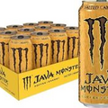 Monster Energy Java Monster Salted Caramel, Coffee + Energy Drink, (Pack of 12)