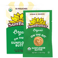 Sunflower Butter Organic, 1.1 Oz - 10 Count (Pack of 3)