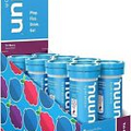 nuun Sport Electrolyte Tablets Tri Berry, 8 - 10 Count Tubes (80 Tablets)