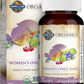 Garden of Life Organics Multivitamin for Women  60 Tablets
