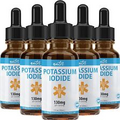 (5 Pack) Nutri Potassium Iodide Liquid Drops 130 mg - 1 Fl Oz (Pack of 5)