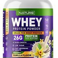 Whey Protein Powder - 100% Pure Shake with Isolate, 26g 24 Servings
